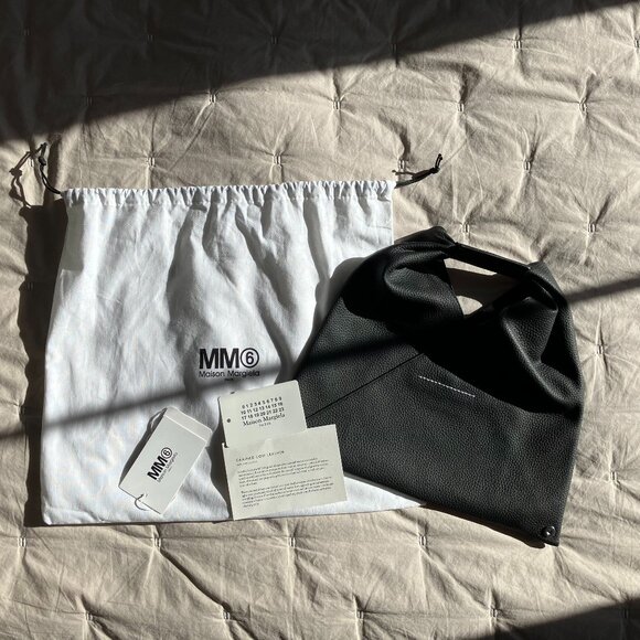 MM6 Maison Margiela Black Classic Mini Tote - Picture 3 of 8